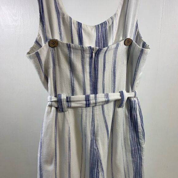 J.O.A. Jumpsuit Culotte Pants Striped Size S - Picture 5 of 11